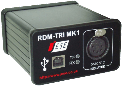 USB to DMX512/RDM interface