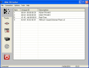 GetSet RDM Controller